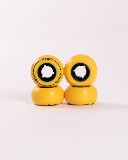 Dead Wheels - Yellow 45mm 100a