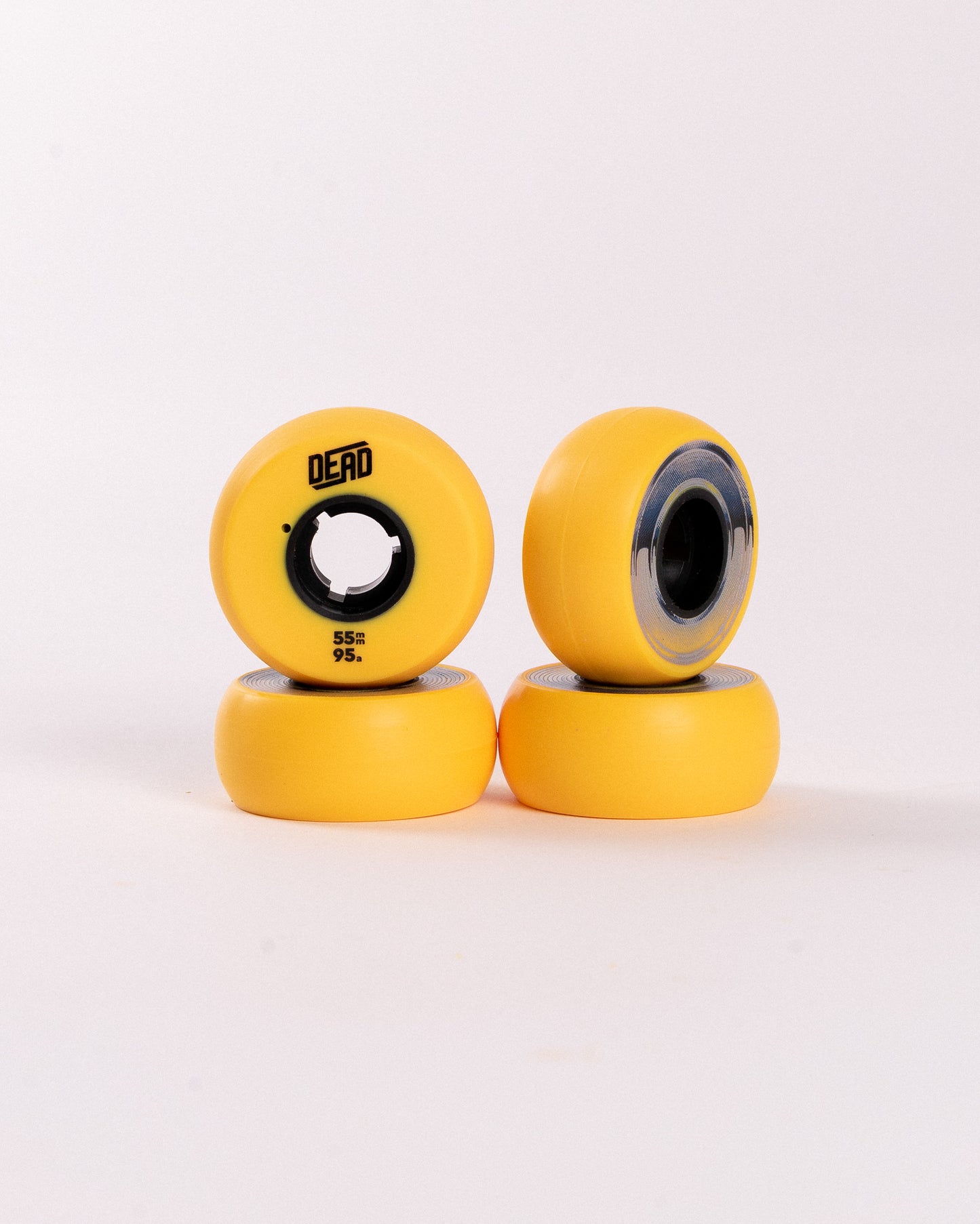 Dead Wheels - Yellow 55mm 95a