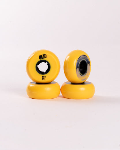 Dead Wheels - Yellow 58mm 88a