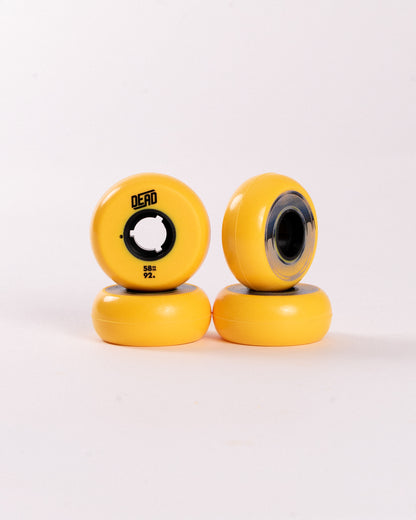 Dead Wheels - Yellow 58mm 92a