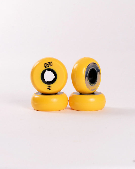 Dead Wheels - Yellow 58mm 95a