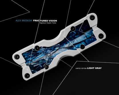 Create Originals - Fracture Vision - Alex Broskow Frames - LE Light Grey
