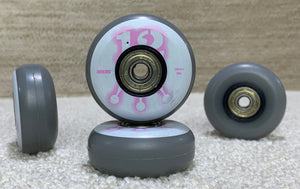 Roces Stock M12 PINK Wheel with Abec 5 Bearings
