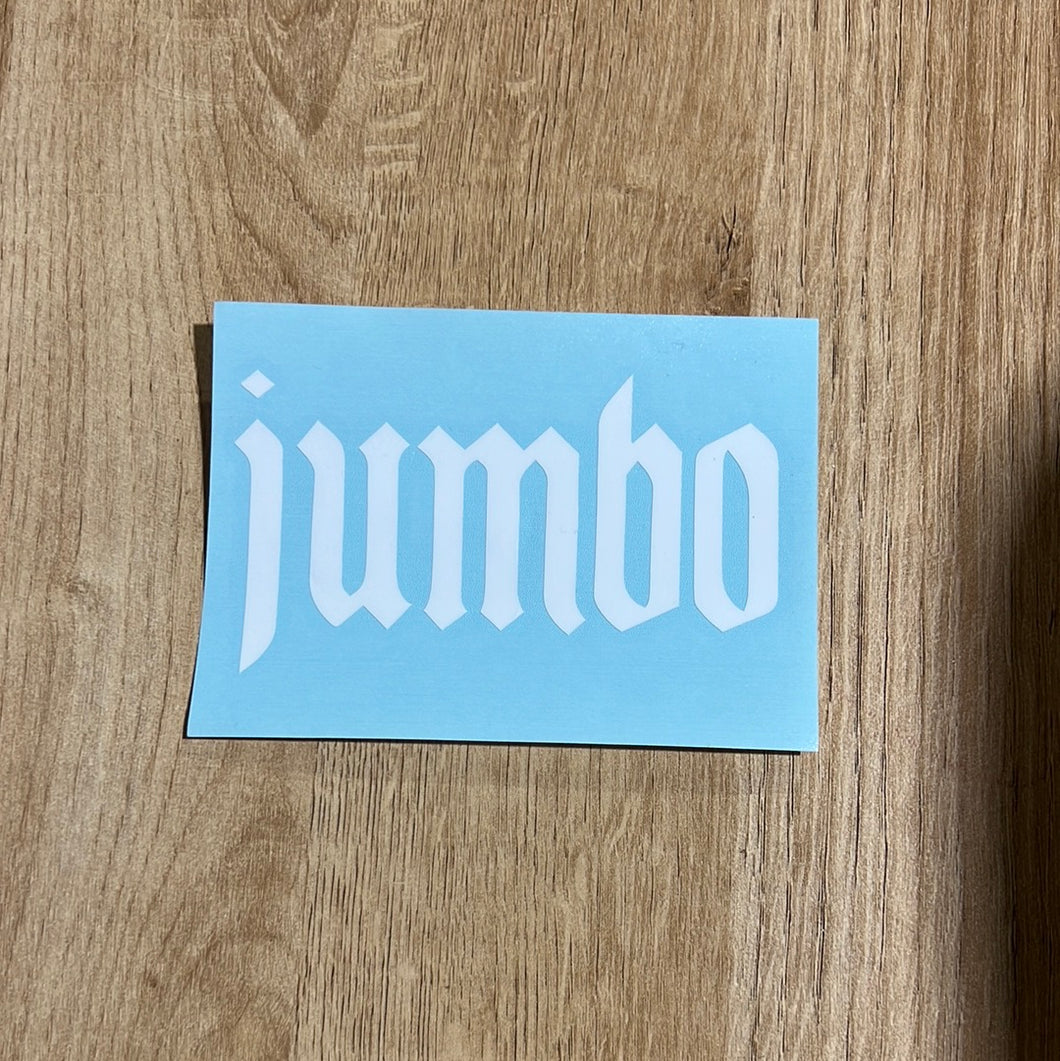 Jumbo Brand Decal