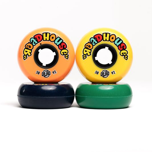 Dead Wheels 10 Year Line - Roadhouse wheels 58mm 92a (Black Core)