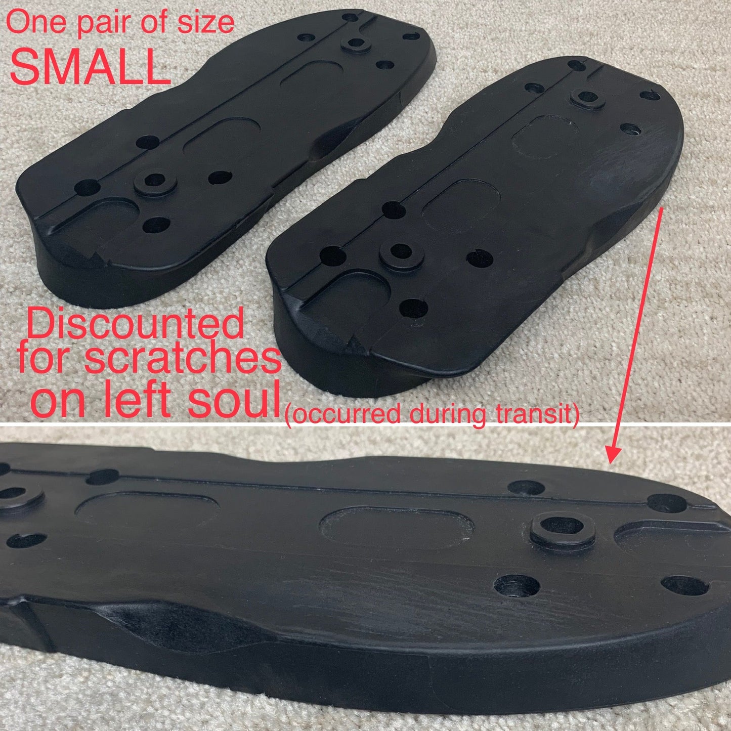 Them Skates Soul Plate V3 - Black - New Sizing (no hardware)