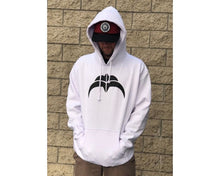Load image into Gallery viewer, Razors Skate Co Double R Hoodie (White, Medium)