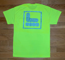 Load image into Gallery viewer, Too Easy Pocket Tee (High Visibility Yellow with Reflective Gray) - MEDIUM, CLEARANCE