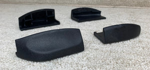 STOCK Razors SL sliders (black, Size 1, No Hardware)