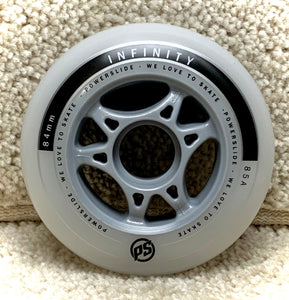 Powerslide Infinity Wheel 84mm 85a (4 pack) - Oak City Inline Skate Shop