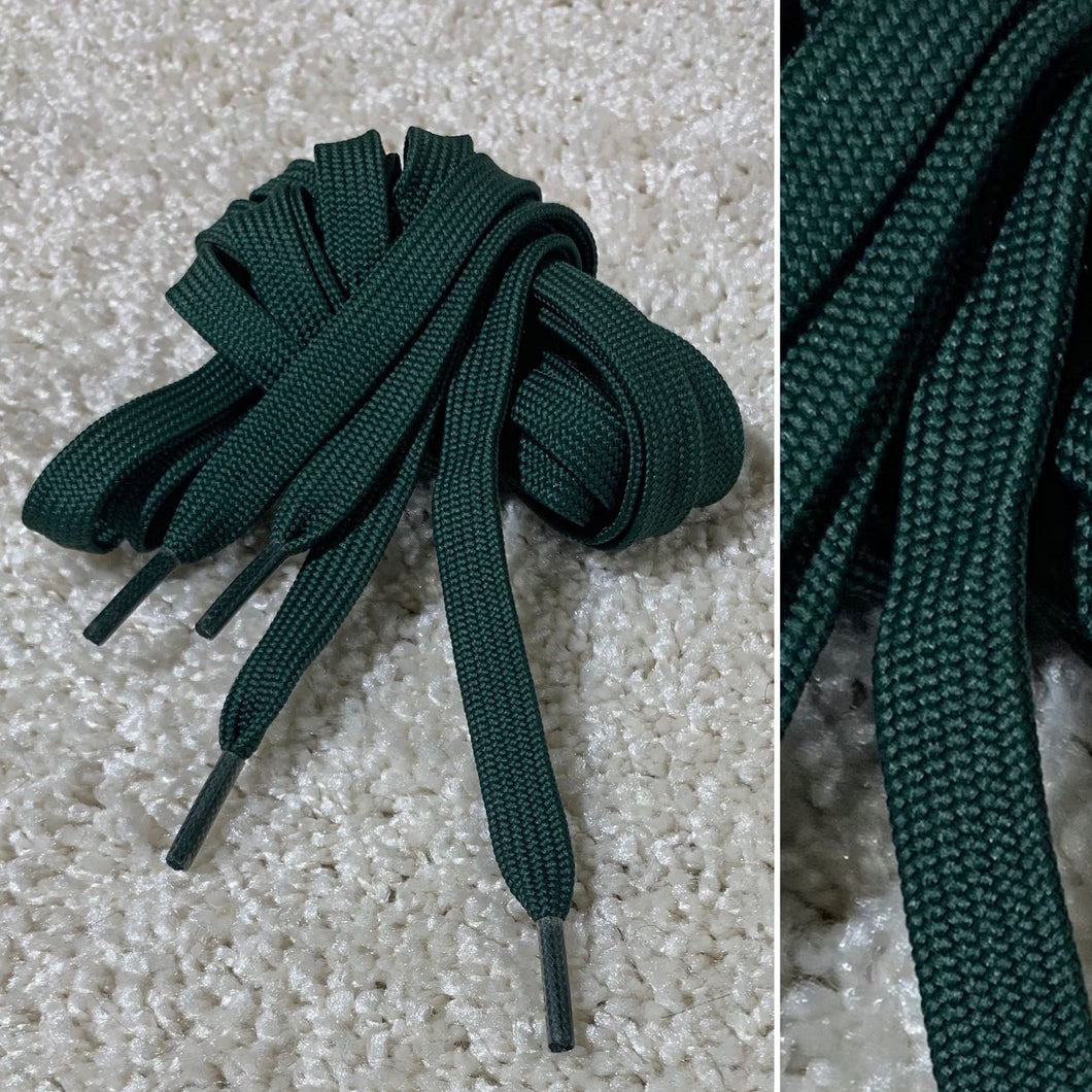 STOCK green USD Aeon Lomax laces - unwaxed
