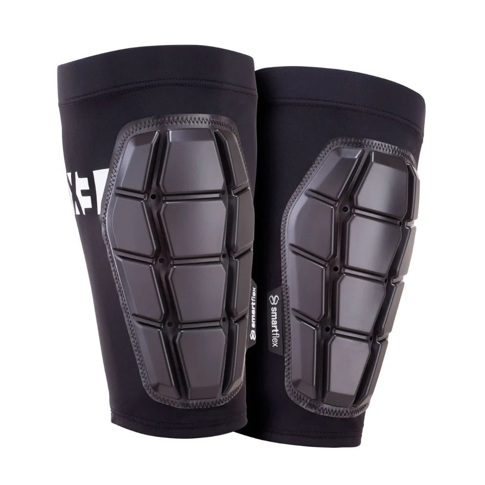 G-Form Pro-X3 Shin Guards - Gloss Black with White print