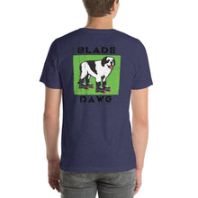 Load image into Gallery viewer, One Magazine - &quot;Blade Dawg&quot; Throwback T-Shirt (Navy)