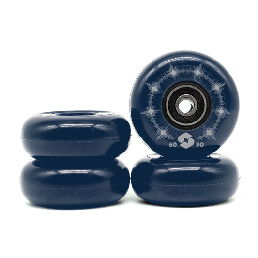Standard Omni Stock 60mm 90a Wheels with Abec 9s