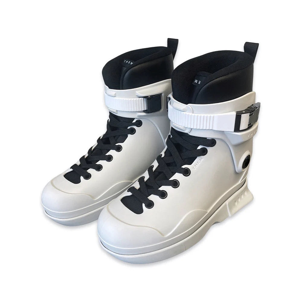 Them Skates 909 White Boot ONLY 2024 (New Sizes)