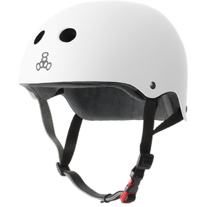 Triple 8 Sweatsaver Certified Helmet (White) - New 2022 Model