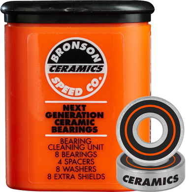 Bronson Ceramic Bearings (8pk)