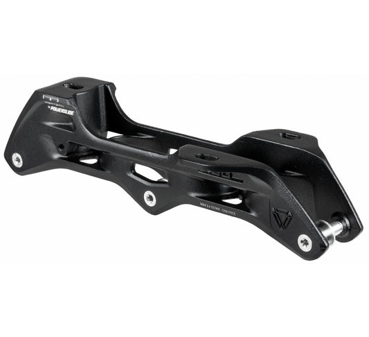 Powerslide Trinity Elite Casted AL 3x100 Frame (231mm) - Black - Oak City Inline Skate Shop