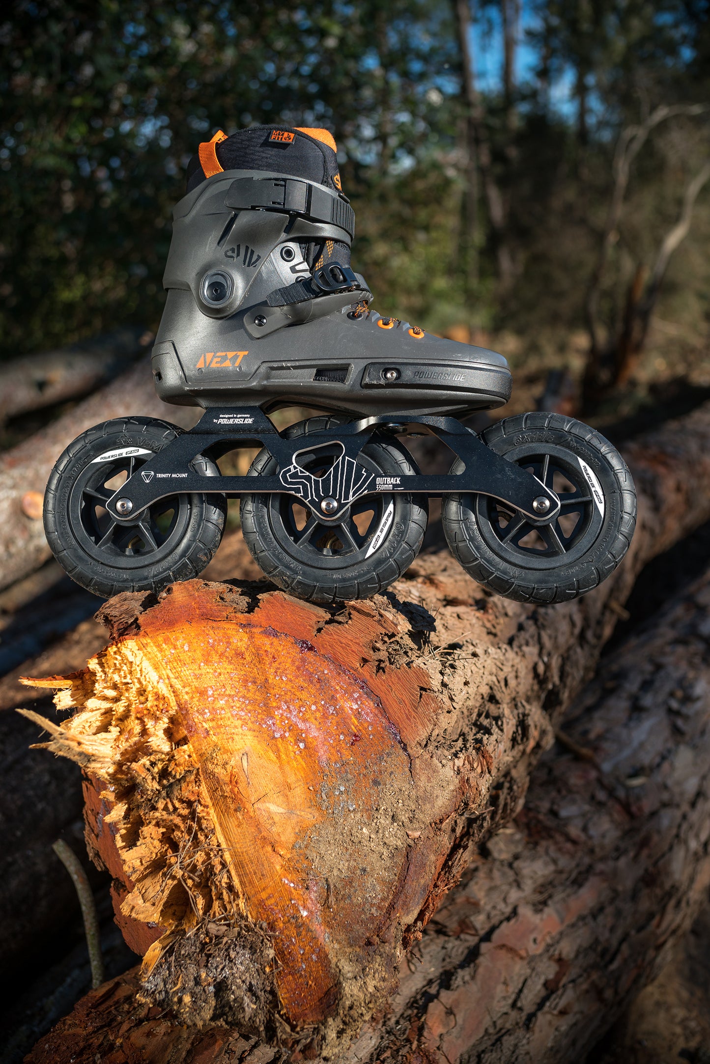 Powerslide Outback 3X150mm Frames with Wheels