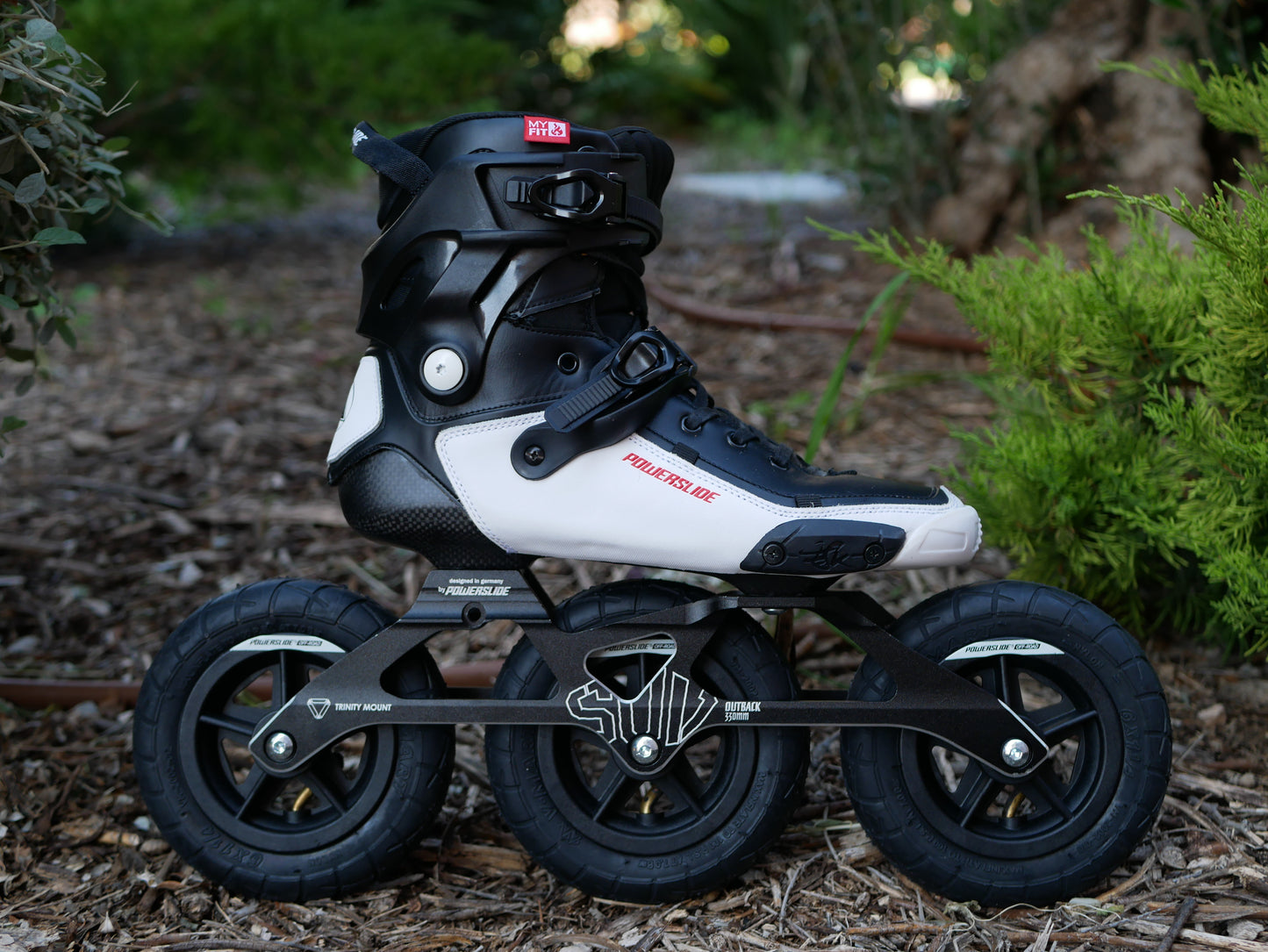 Powerslide Outback 3X150mm Frames with Wheels
