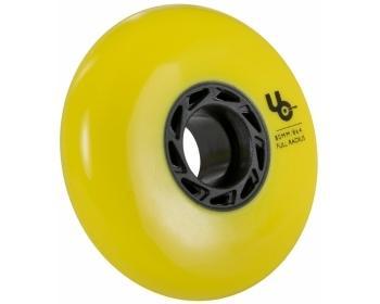 Undercover Team Wheel 80mm 86a - Yellow - Oak City Inline Skate Shop