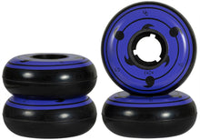 Load image into Gallery viewer, Undercover Enin TV Series Wheel 60mm 90a (Black Urethane w Purple Print)