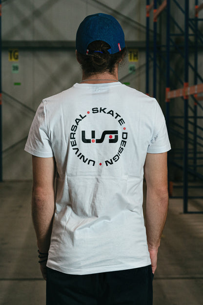 USD Heritage Tee (White)