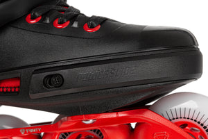 Powerslide Next Black Red 80 Skate (Boot Only Option Available) - Clearance