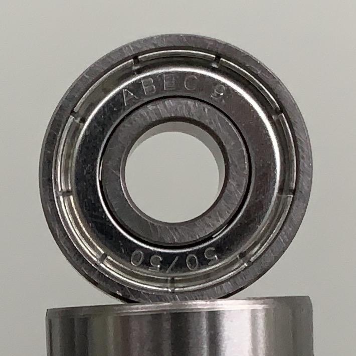50/50 Bearings - ABEC 9 (8pack) - Oak City Inline Skate Shop