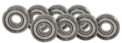 50/50 Bearings - ABEC 9 (8pack) - Oak City Inline Skate Shop