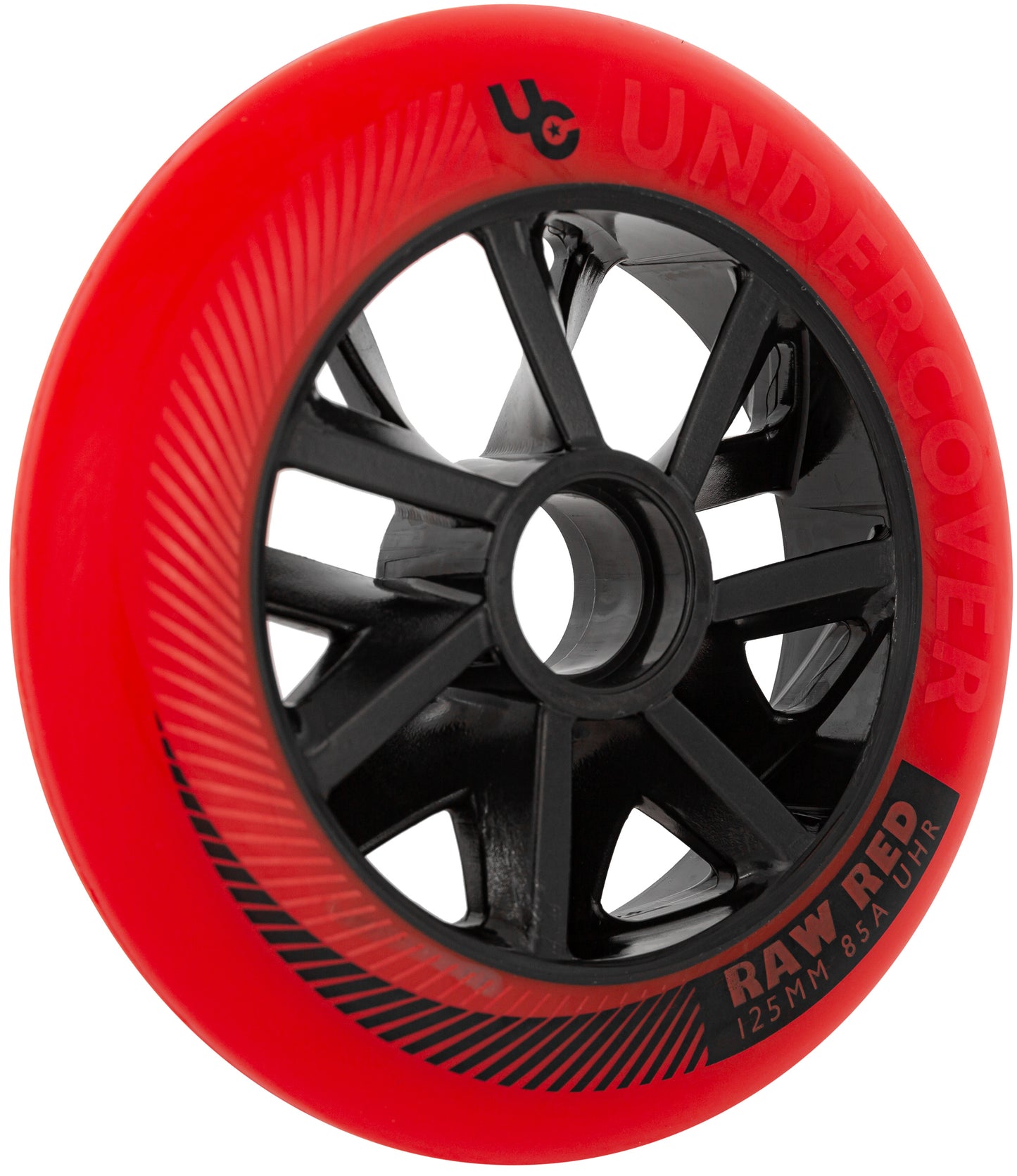 Undercover RAW Wheel 125mm - Red (6 pack)