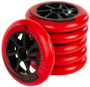Undercover RAW Wheel 125mm - Red (6 pack)