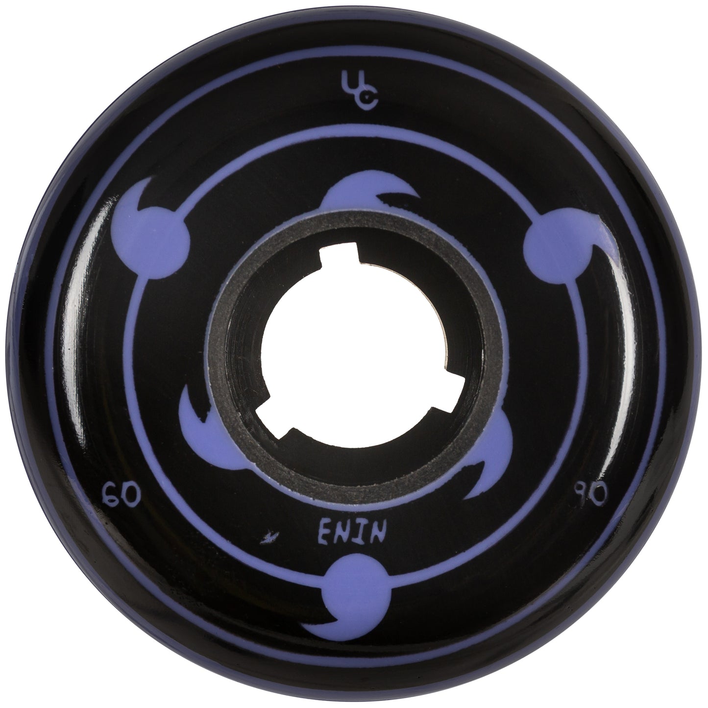 Undercover Enin TV Series Wheel 60mm 90a (Purple Urethane w Black Print)