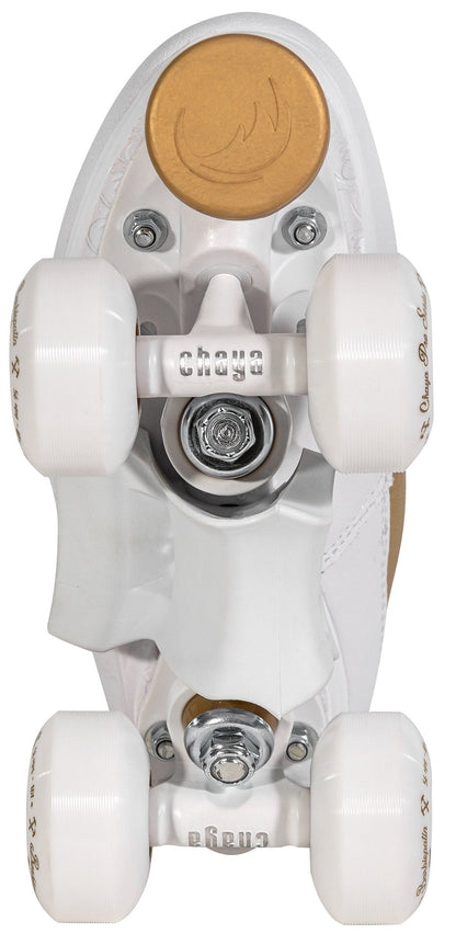 Chaya Kismet Barbie Patin - Gold QUAD Skate (6-10us Women)