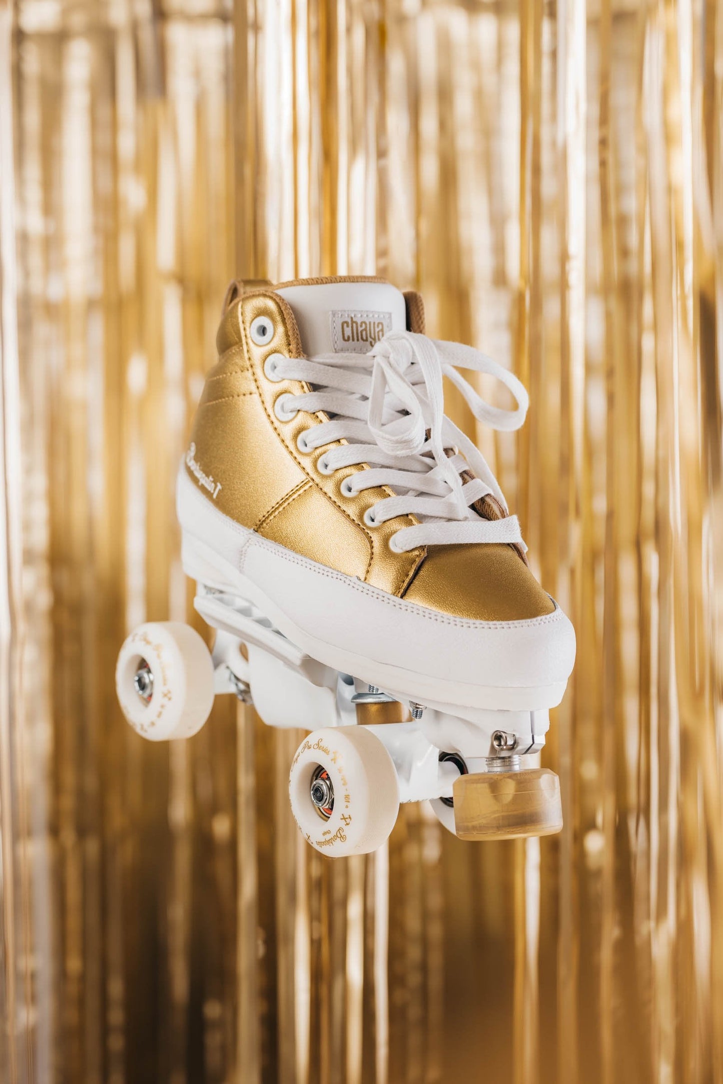 Chaya Kismet Barbie Patin - Gold QUAD Skate (6-10us Women)