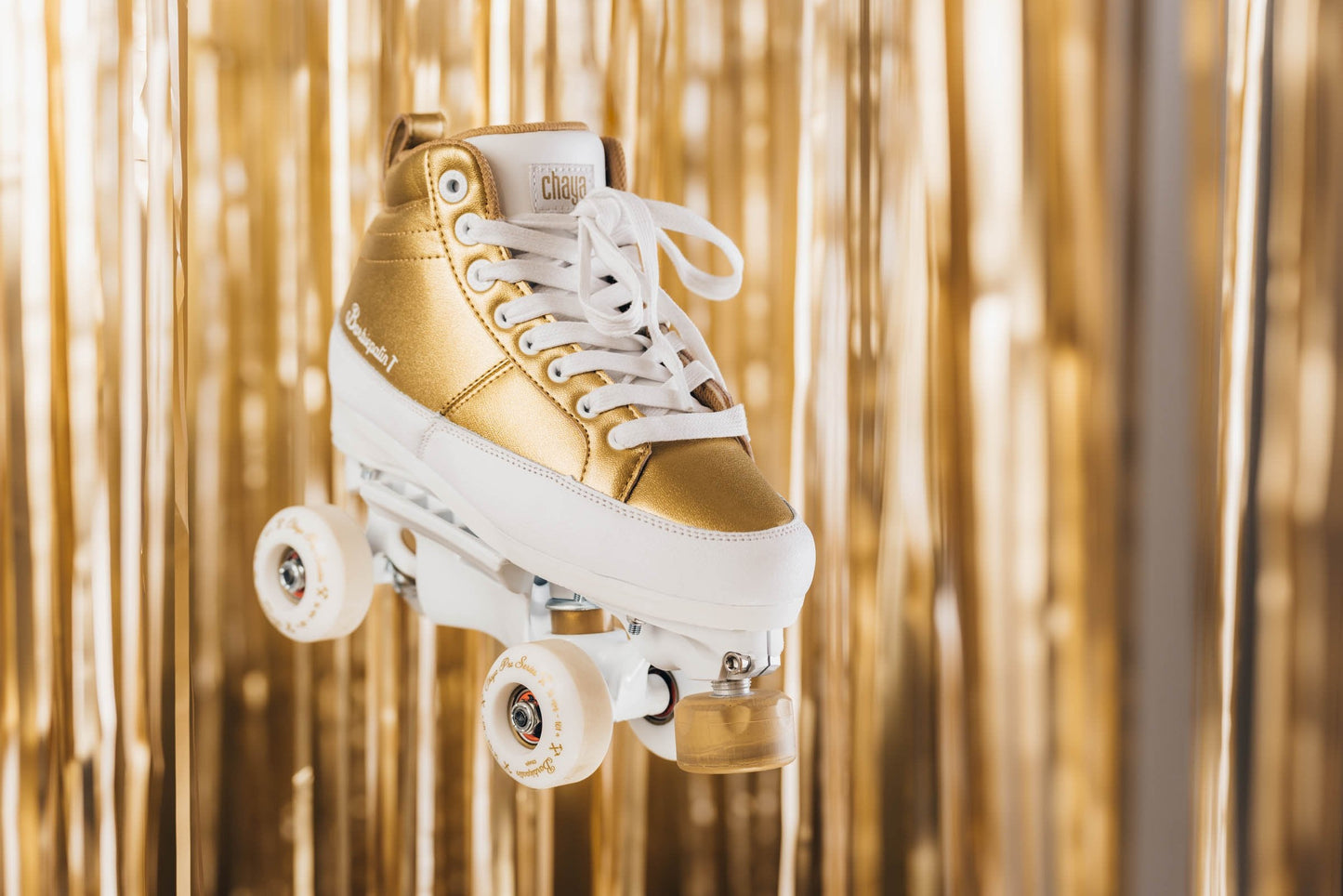 Chaya Kismet Barbie Patin - Gold QUAD Skate (6-10us Women)