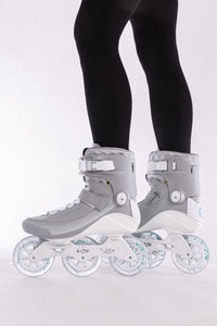 Powerslide Swell Glacier Lake 100 Skate featuring the 3D Adapt Liner - Clearance