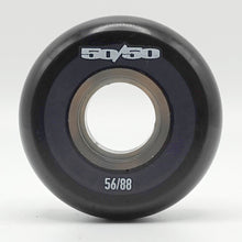Load image into Gallery viewer, 50/50 Wheels - Black 56mm 88a Wheels
