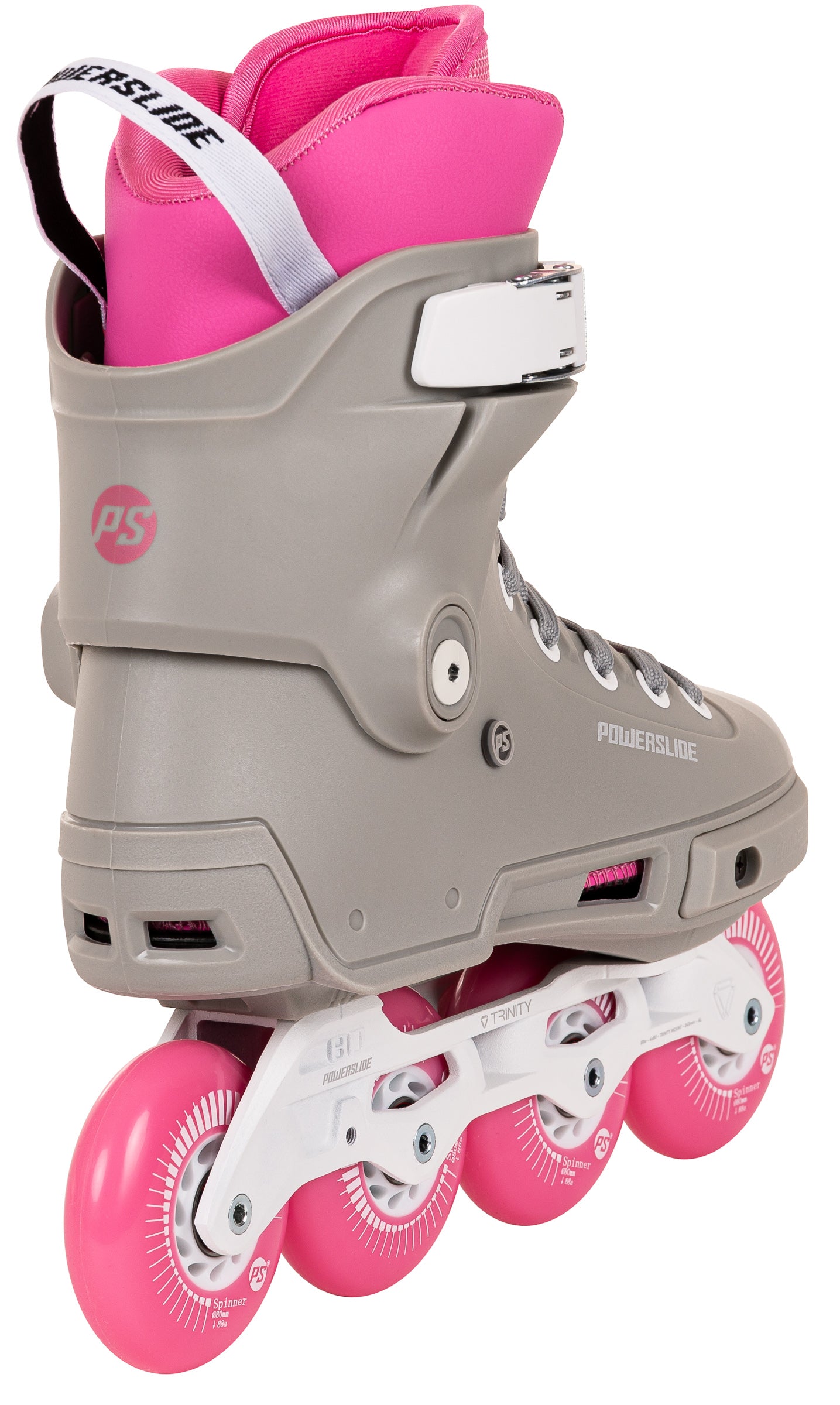 Powerslide Next SL Grey & Pink 80 Skate