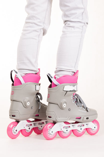 Powerslide Next SL Grey & Pink 80 Skate