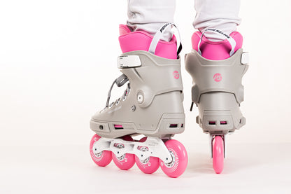 Powerslide Next SL Grey & Pink 80 Skate