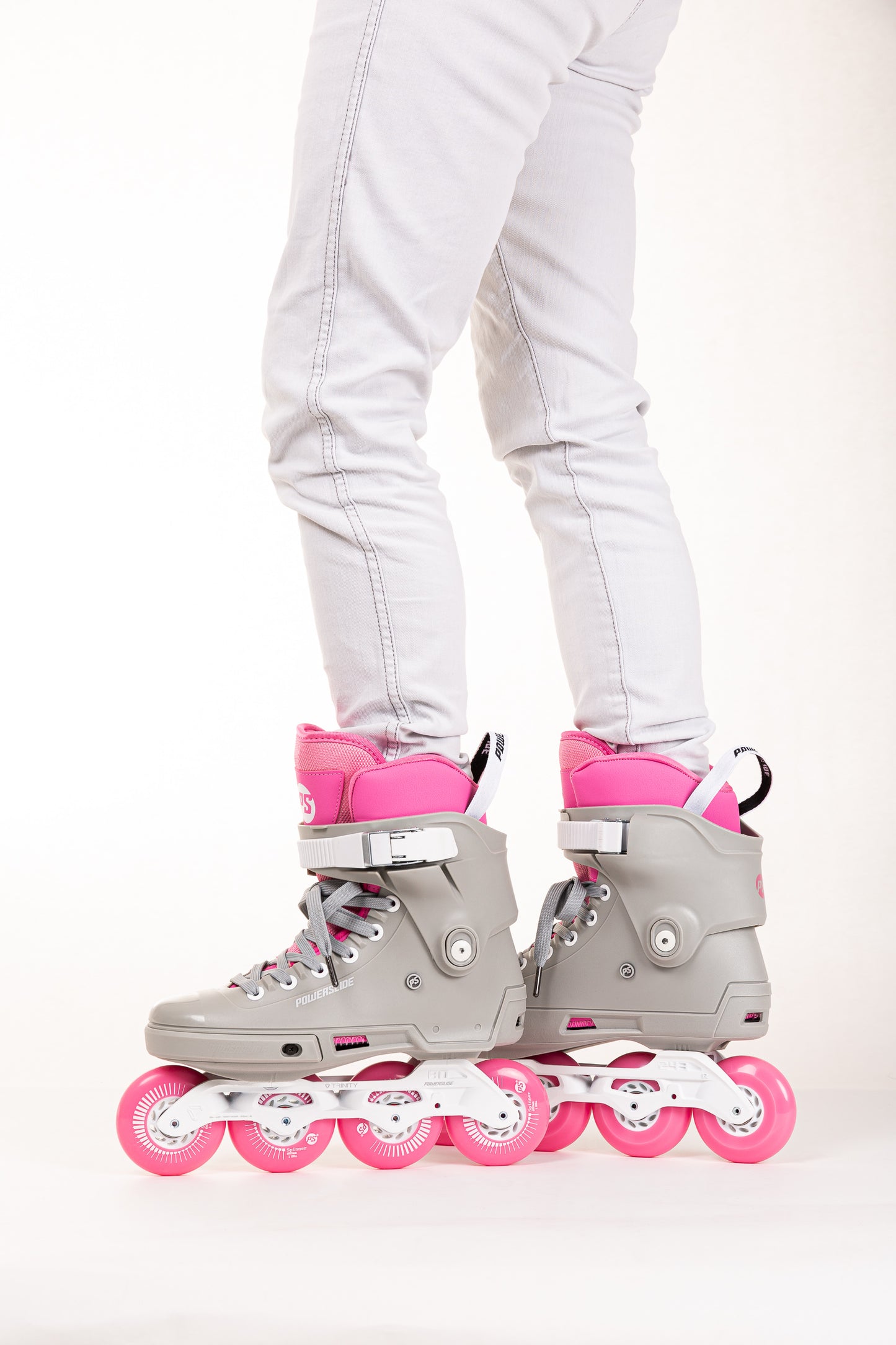 Powerslide Next SL Grey & Pink 80 Skate