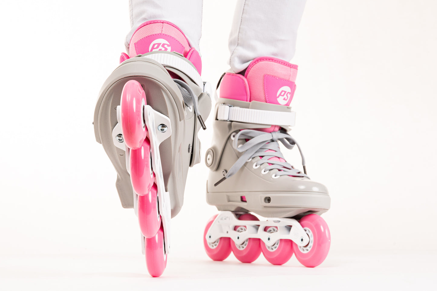 Powerslide Next SL Grey & Pink 80 Skate