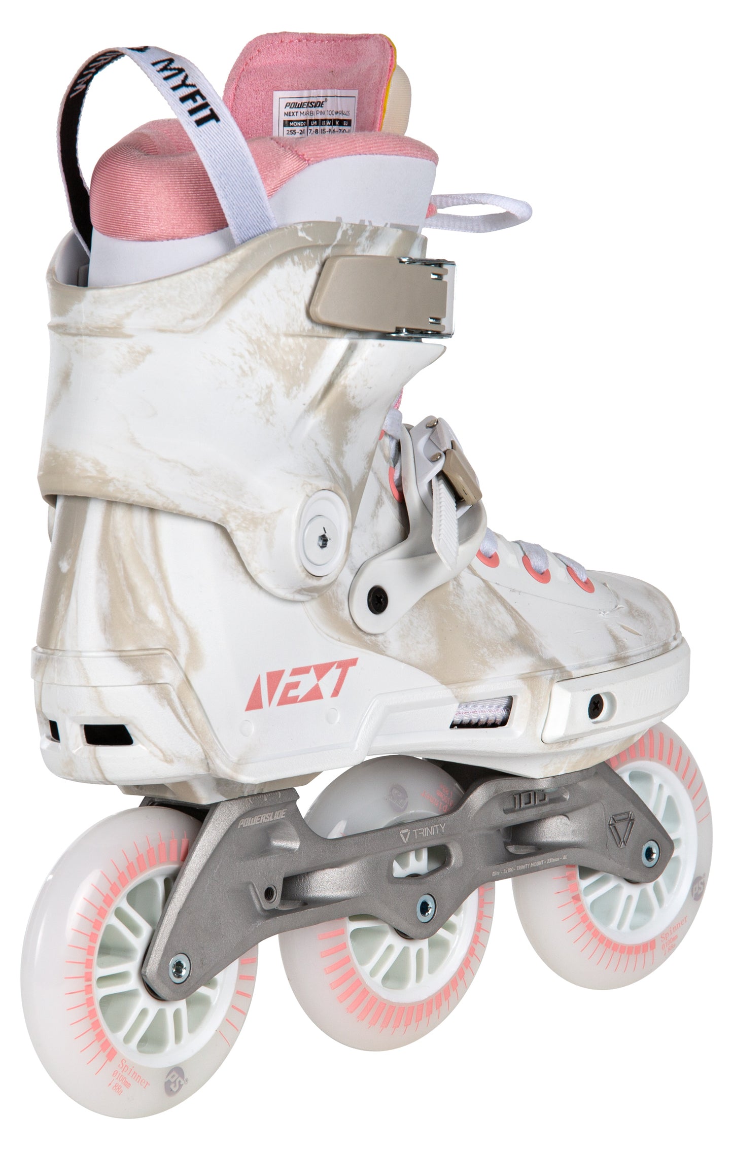 Powerslide Next Marble Pink 100 (7.5-8us Men / 8.5-9us Women)