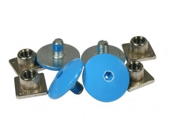 USD Throne Replacement Cuff Bolts (blue) - Oak City Inline Skate Shop