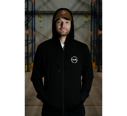 USD Heritage Black Zip Jacket with Hood (Small) - SCARY GOOD DEAL