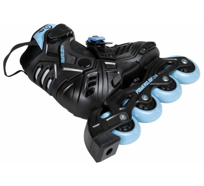 Powerslide One Khaan Jr Limited Skate for Kids - Oak City Inline Skate Shop