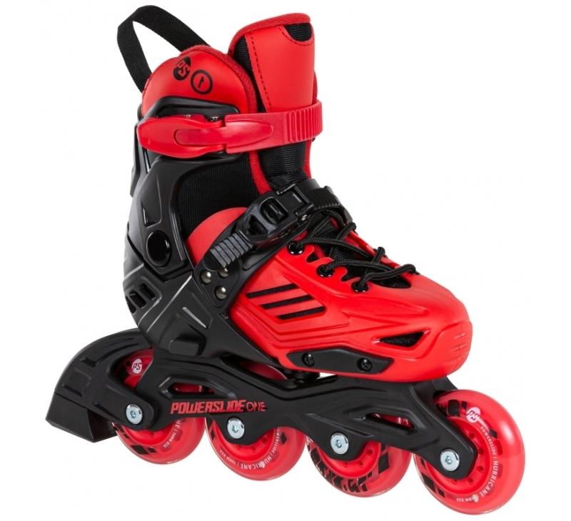 POWERSLIDE ONE URBAN KIDS Khaan Jr. LTD Red - Oak City Inline Skate Shop