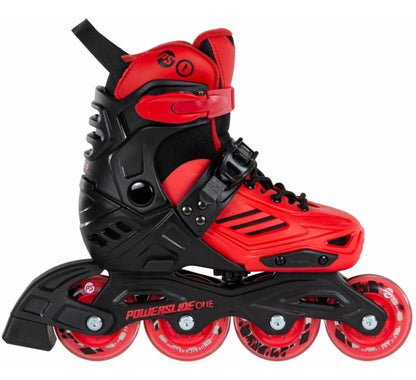 POWERSLIDE ONE URBAN KIDS Khaan Jr. LTD Red - Oak City Inline Skate Shop