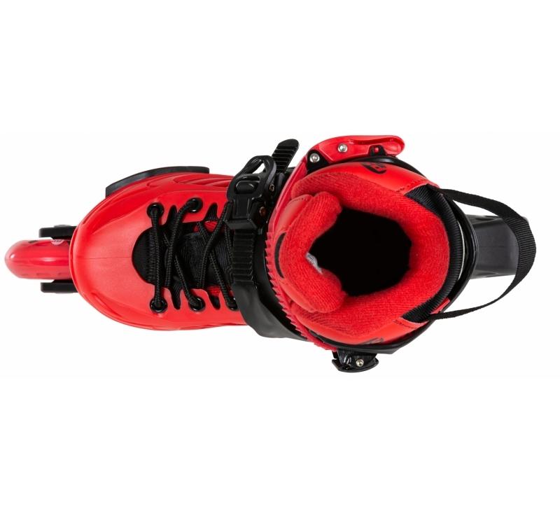 POWERSLIDE ONE URBAN KIDS Khaan Jr. LTD Red - Oak City Inline Skate Shop